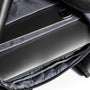 Sac à dos roll top Kingsons Black Edition avec compartiment rembourré pour laptop et tablette