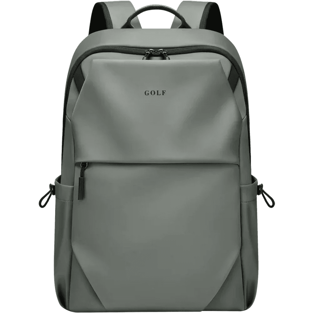 Sac à dos solide imperméable gris avec plusieurs compartiments pour un rangement optimal