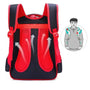 Sac à dos Spiderman maternelle rouge et noir avec soutien dorsal respirant et bretelles ajustables