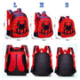 Sac à dos Spiderman maternelle rouge et noir en trois tailles pour enfants