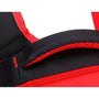 Sangle de sac à dos Spiderman maternelle rouge et noire avec rembourrage en mesh