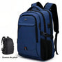 Sac à dos télétravail FlexWork bleu marine avec housse de pluie pour ordinateur portable