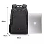Sac à dos télétravail FlexWork noir pour ordinateur portable 48x33x19cm