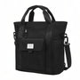 Sac à dos Tigernu Eclipse en nylon noir avec bandoulière ajustable et fermeture éclair