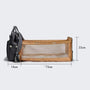Sac à langer sac à dos lit avec berceau de voyage portable et sac à langer en mesh