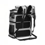 Sac de transport double pour chat Cocoon Duo avec compartiments, bretelles rembourrées et ventilation en mesh