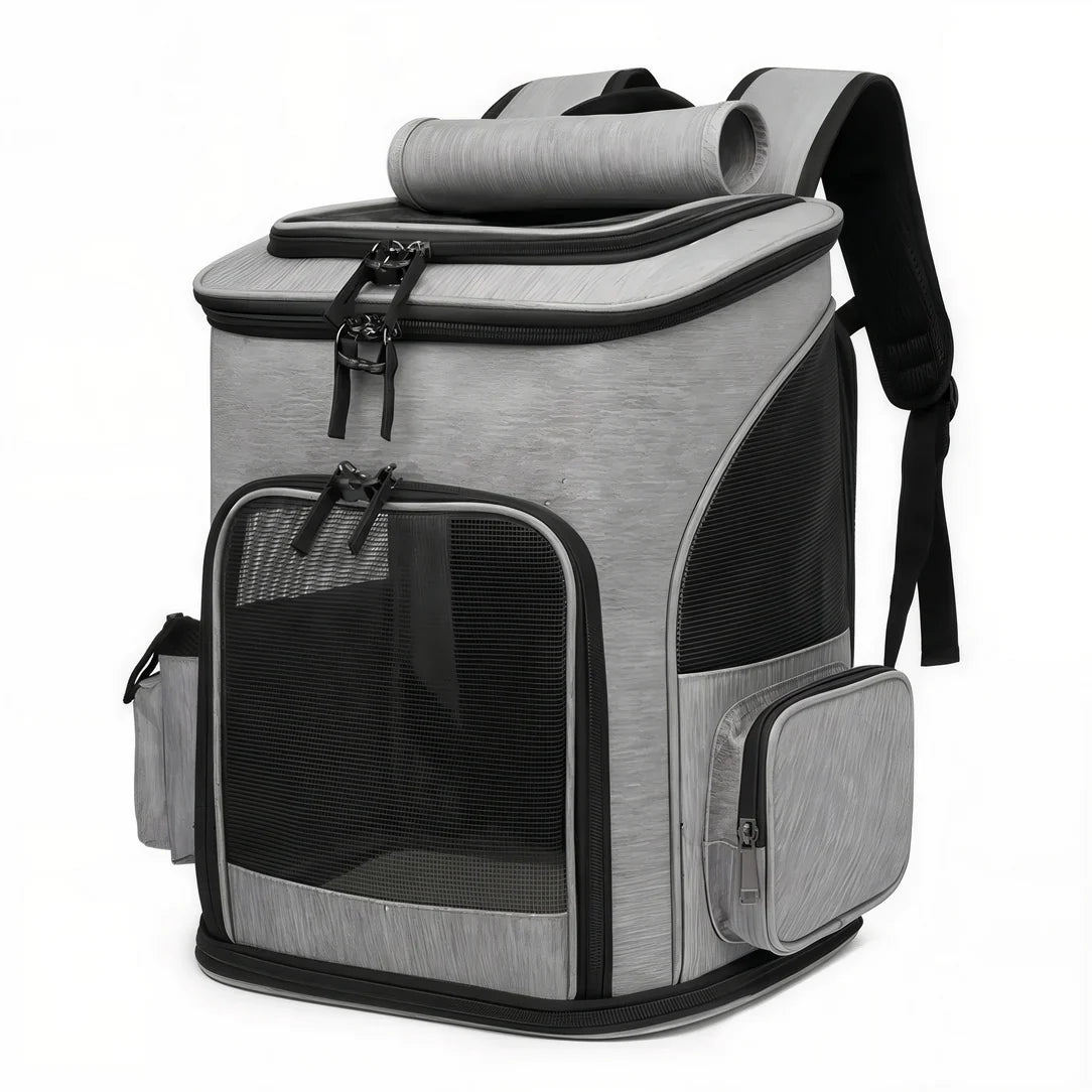 Sac à dos de transport extensible pour chat 
