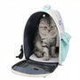 Sac de transport pour chat 10kg Ronron avec un chat tigré à l’intérieur