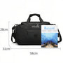 Sac de voyage antivol TSA Agora noir, 58 cm, anse et zip
