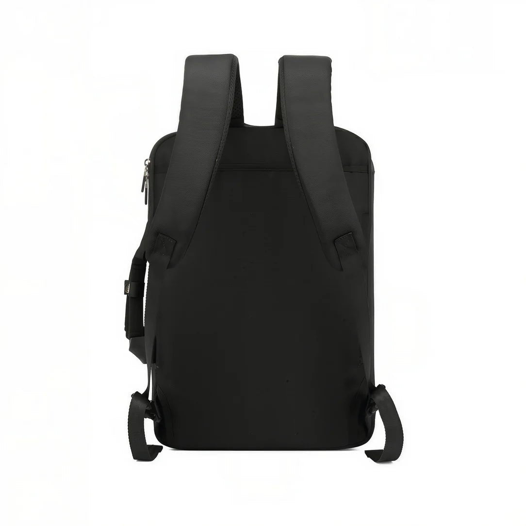 Sac de voyage MoveCase I noir avec bretelles rembourrées et poche zippée latérale