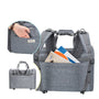 Sac de voyage pour chat TrueLove gris multifonction convertibles en sac à dos, sac à bandoulière et valise à roulettes