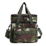 Sac isotherme camouflage avec double compartiment isolant, poignées et bandoulière