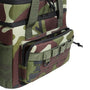 Sac isotherme camouflage avec plusieurs poches et sangles pour un rangement pratique