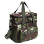 Sac isotherme camouflage avec double couche, poignées et bandoulière pour le transport