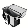 Sac isotherme travail grand format avec cooler blanc souple, poignées noires